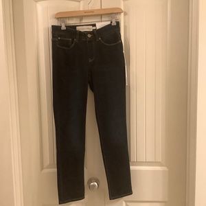 Soft Surroundings Ultimate Denim Relaxed  Straight Leg Jeans Size P XS, NWT